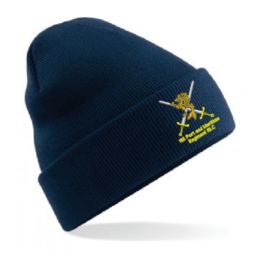 165 Port and Maritime Regiment RLC Cuffed Beanie Hat