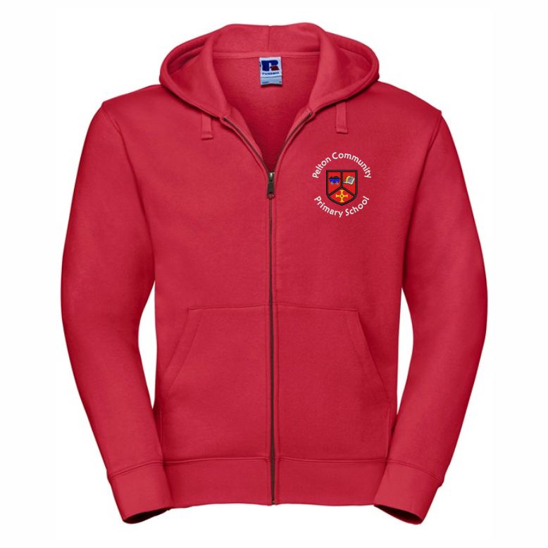 Beamish and Pelton Federation STAFF Full Zip Hood- PELTON