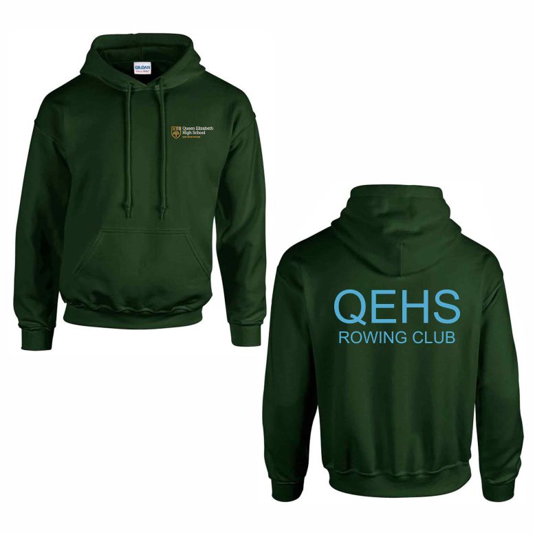 QEHS Rowing Club Hooded Sweatshirt