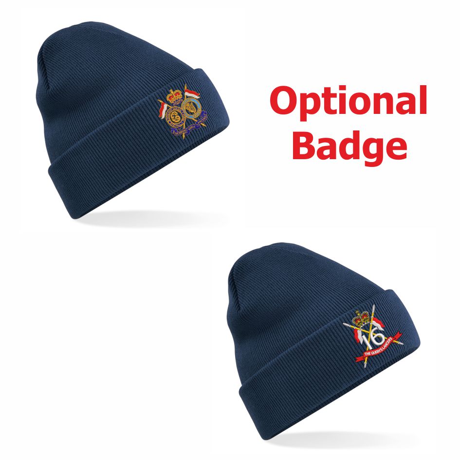 Queens Royal Lancers PPMA Cuffed Beanie Hat