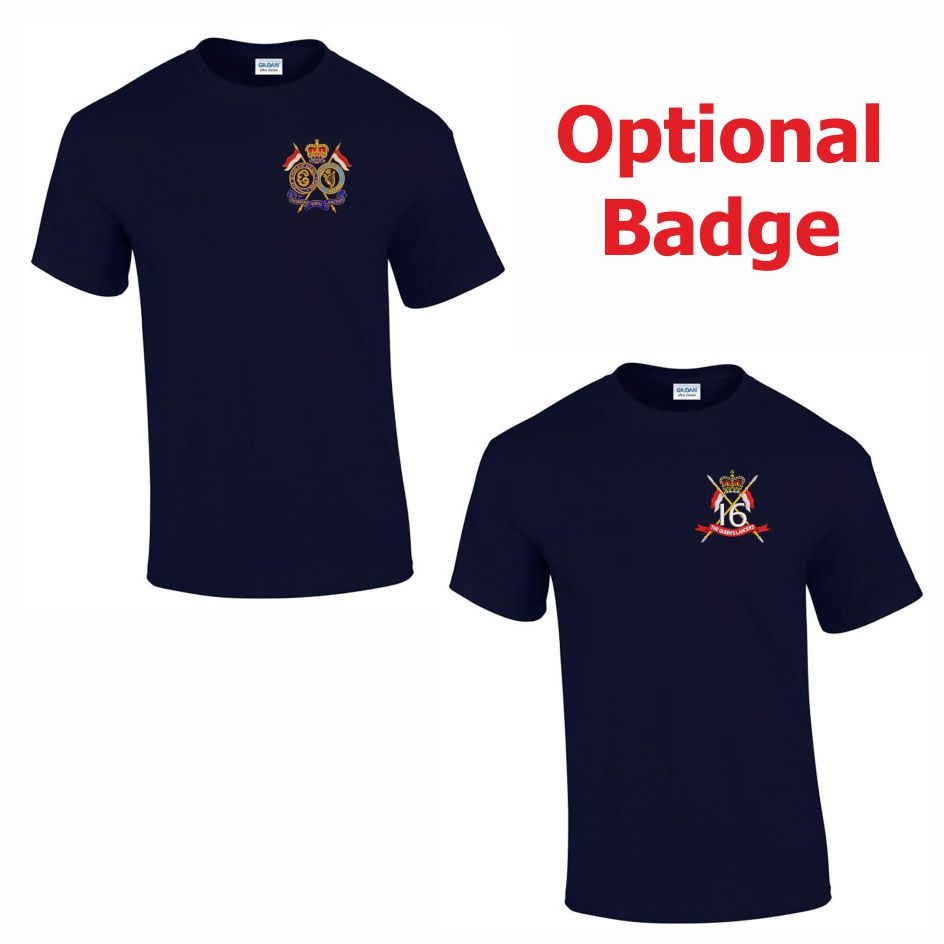 Queens Royal Lancers Cotton Teeshirt