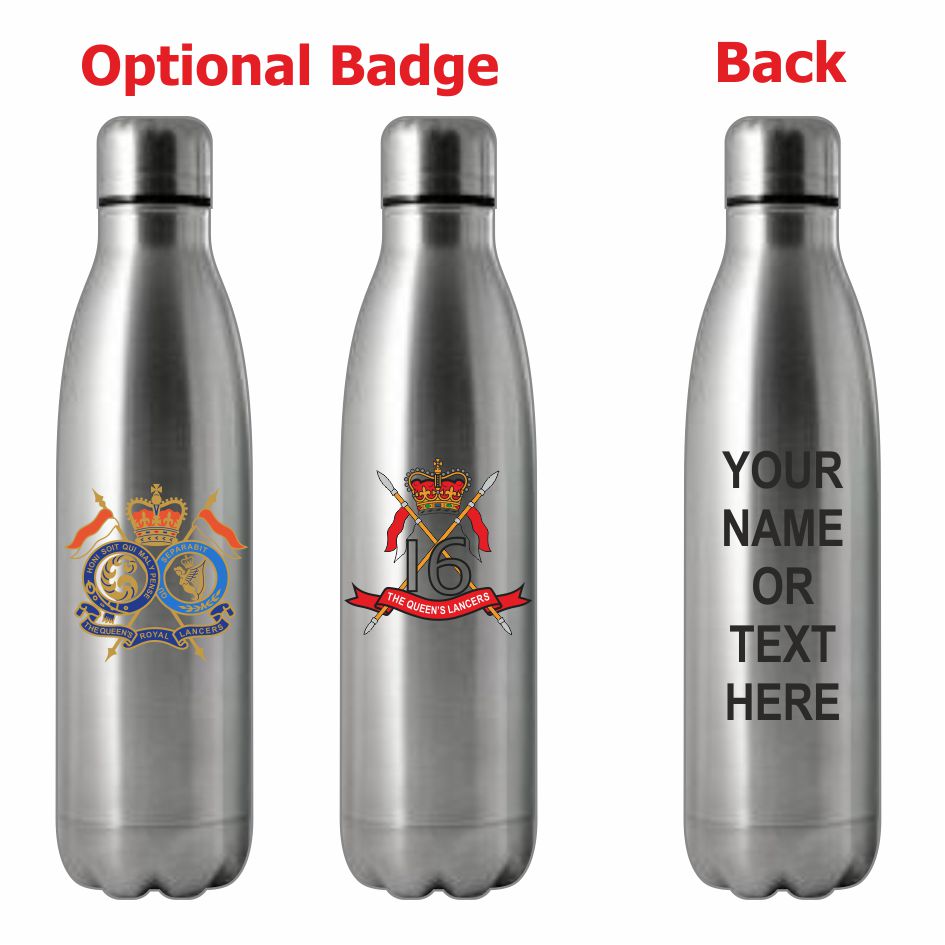 Queens Royal Lancers PPMA Thermo Flask