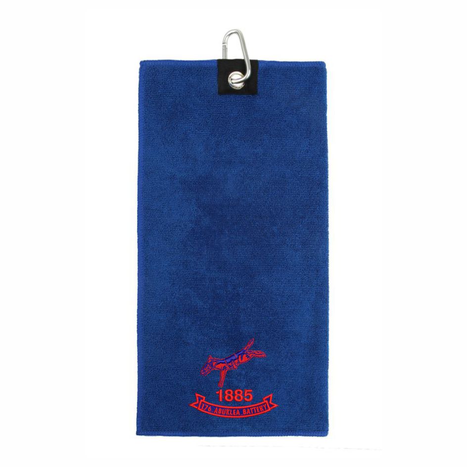 26 Regiment 176 Battery Golf Towel