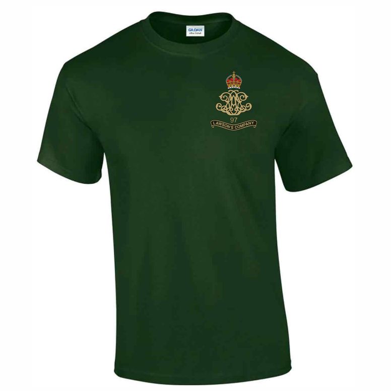 4th Regiment RA - 97 Battery (Lawson's Company) Cotton Teeshirt