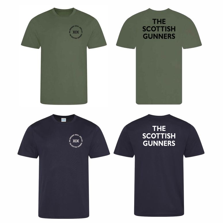 19 Regiment RA Performance Teeshirt