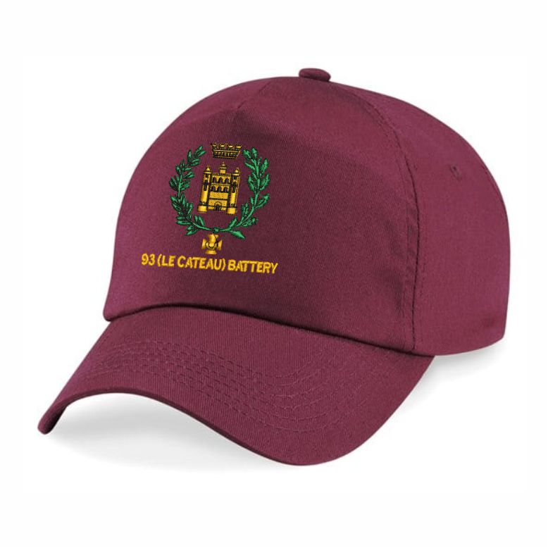 5 Regiment RA 93 (Le Cateau) Bty Baseball Cap