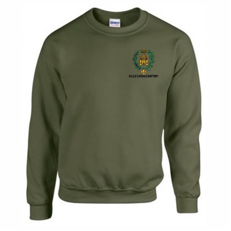 5 Regiment RA 93 (Le Cateau) Bty Sweatshirt