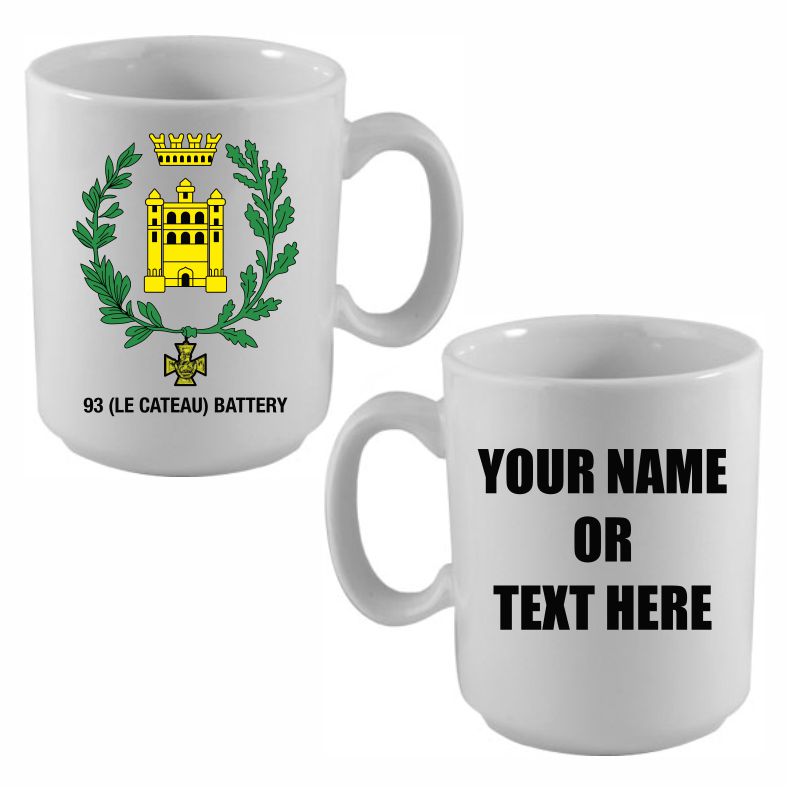 5 Regiment RA 93 (Le Cateau) Bty Mug