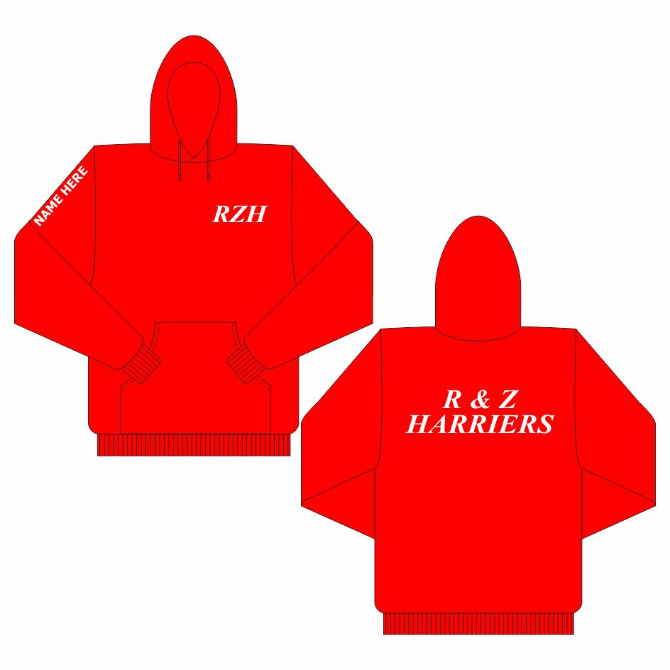 Richmond and Zetland Harriers CHILDS Hooded Sweatshirt