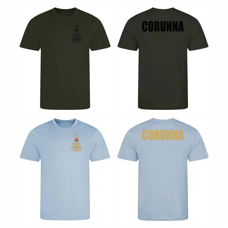 4th Regiment RA 3/29 (Corunna) Battery Performance Teeshirt