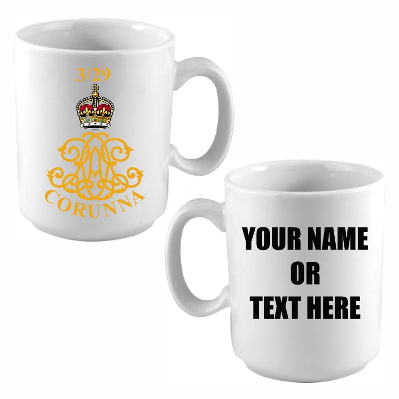 4th Regiment RA 3/29 (Corunna) Battery Mug