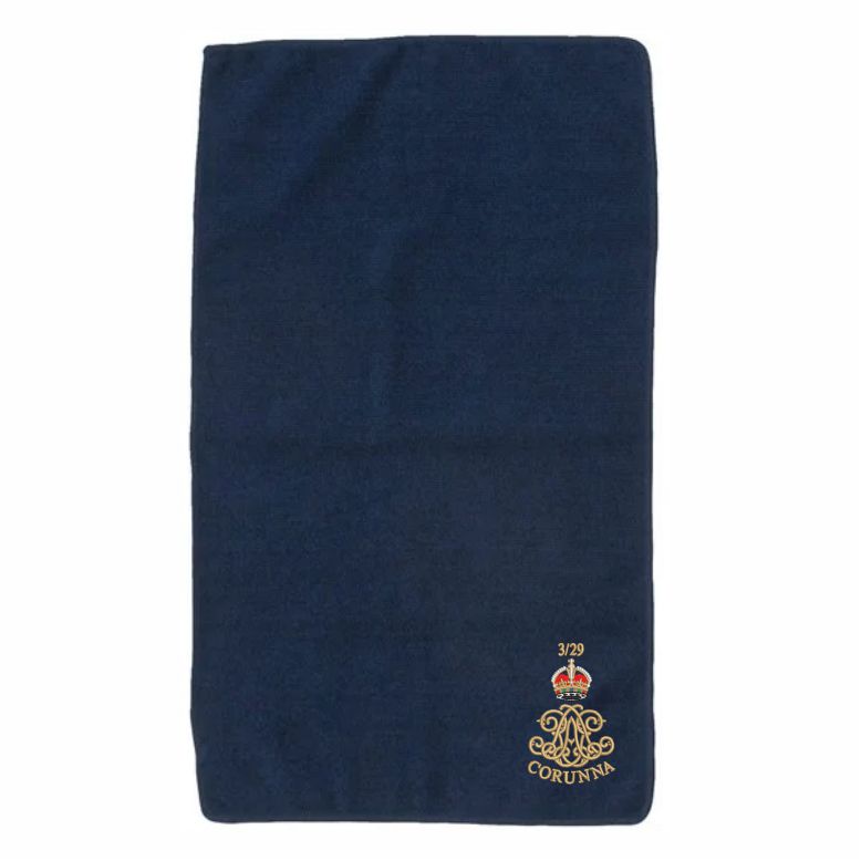 4th Regiment RA 3/29 (Corunna) Battery Microfibre Bath Towel