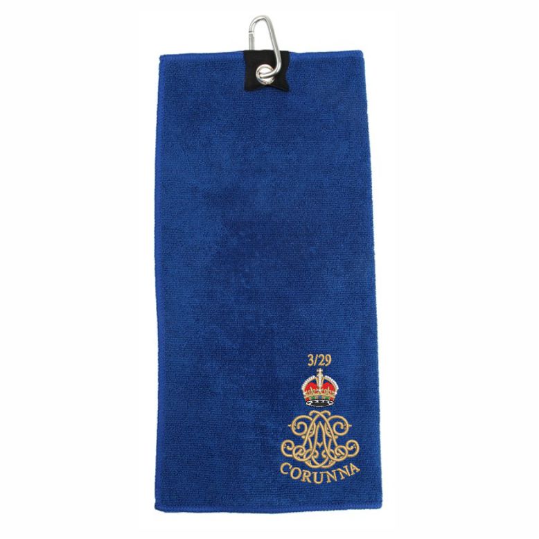 4th Regiment RA 3/29 (Corunna) Battery Golf Towel