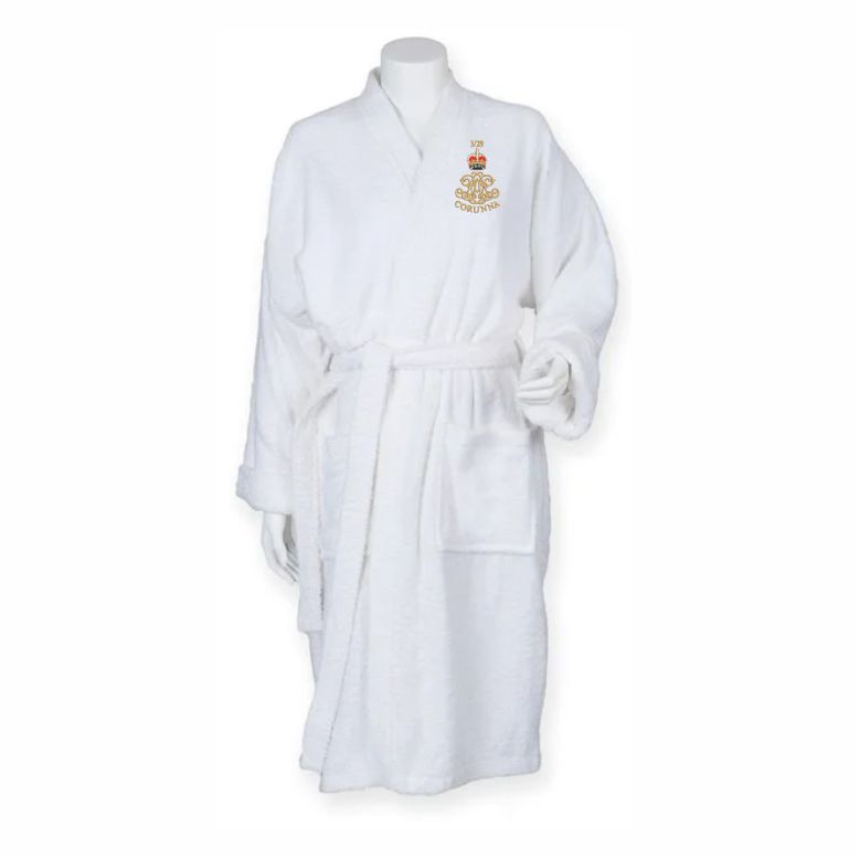 4th Regiment RA 3/29 (Corunna) Battery Kimono Bath Robe