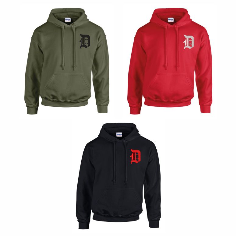 3 RHA D Battery Hooded Sweatshirt
