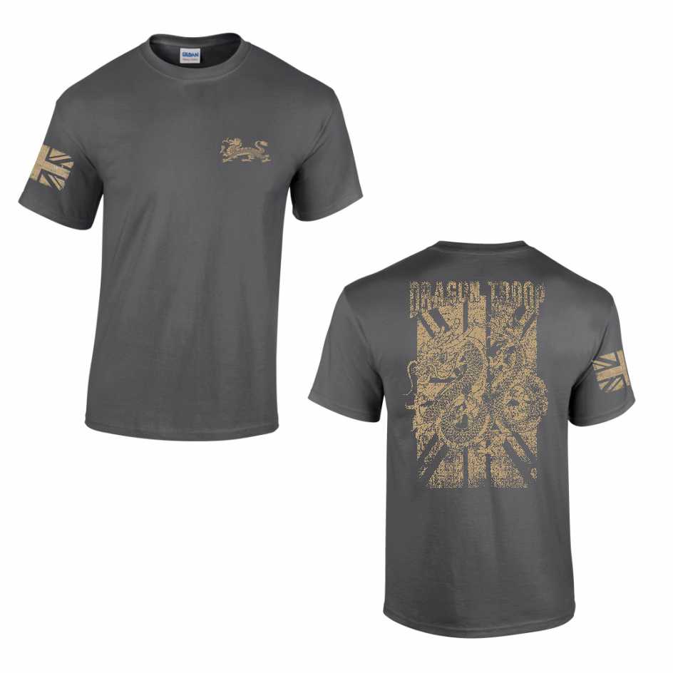 5 Regiment RA P Bty Printed Cotton Teeshirt