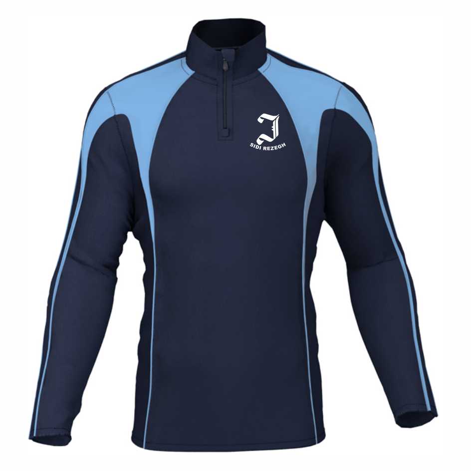 3 RHA J Battery Midlayer Shell Half Zip Jacket