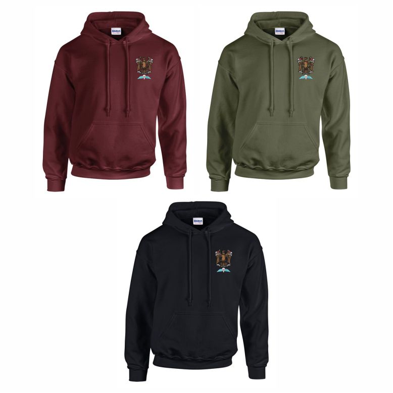 7 Para RHA - N Bty (The Eagle Troop) Hooded Sweatshirt