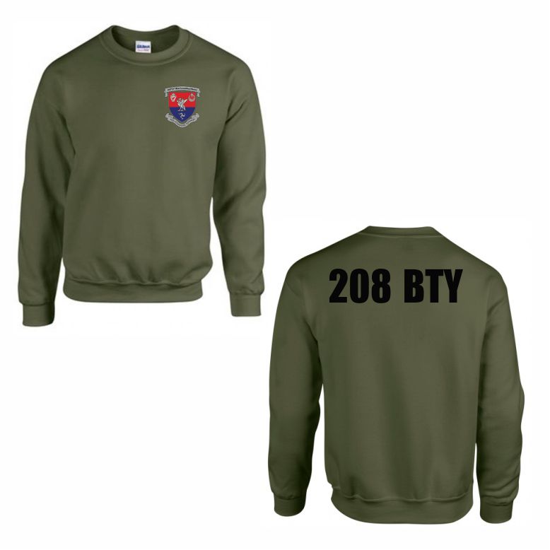 103 Regiment RA - 208 Bty Sweatshirt