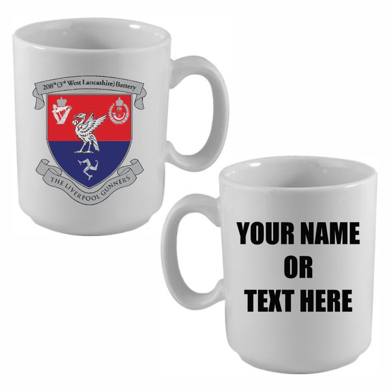 103 Regiment RA - 208 Bty Mug