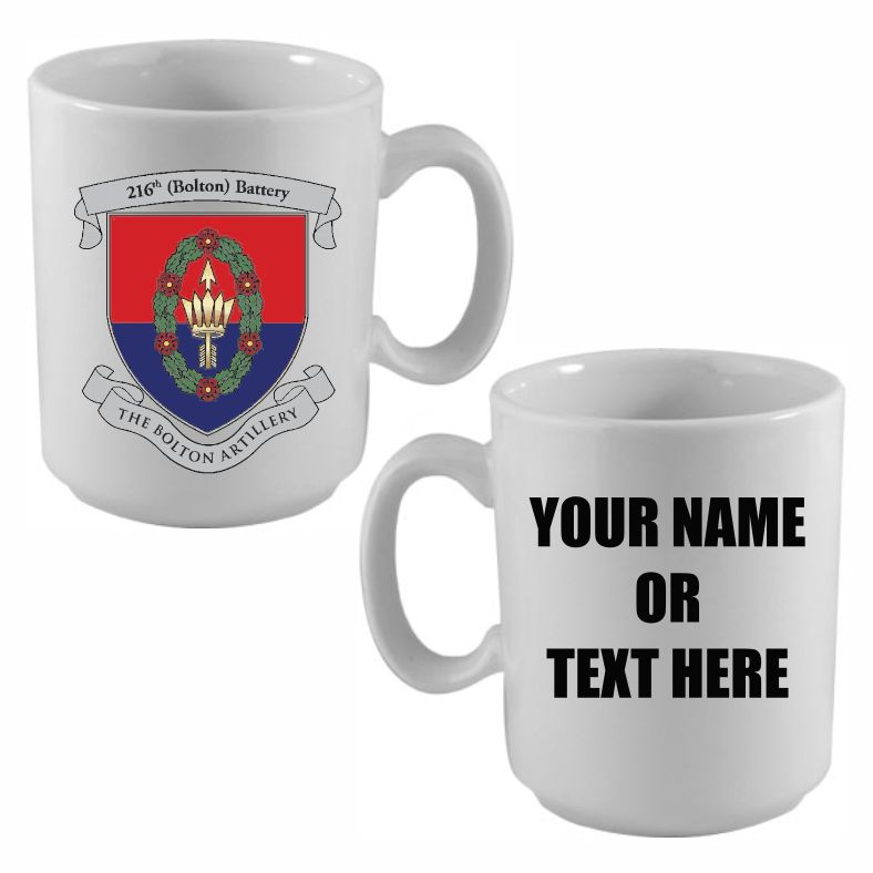 103 Regiment RA - 216 Bty Mug