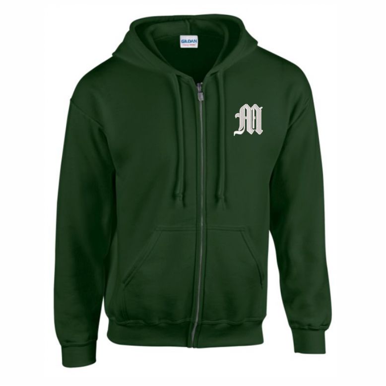 3 RHA M(HQ) Battery Full Zip Hooded Sweatshirt