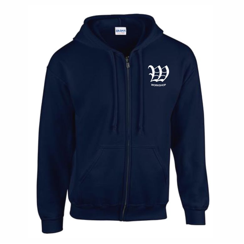 3 RHA Wksp Full Zip Hooded Sweatshirt