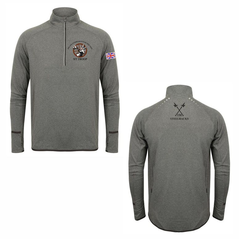 158 Regiment RLC Half Zip Top - MT Troop