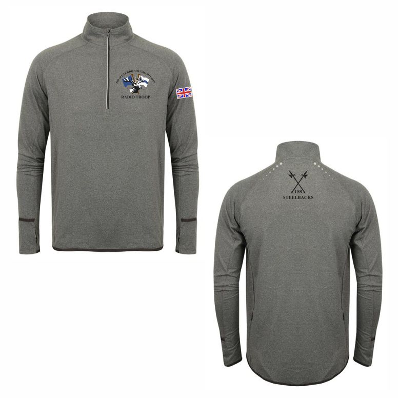 158 Regiment RLC Half Zip Top - Radio Troop