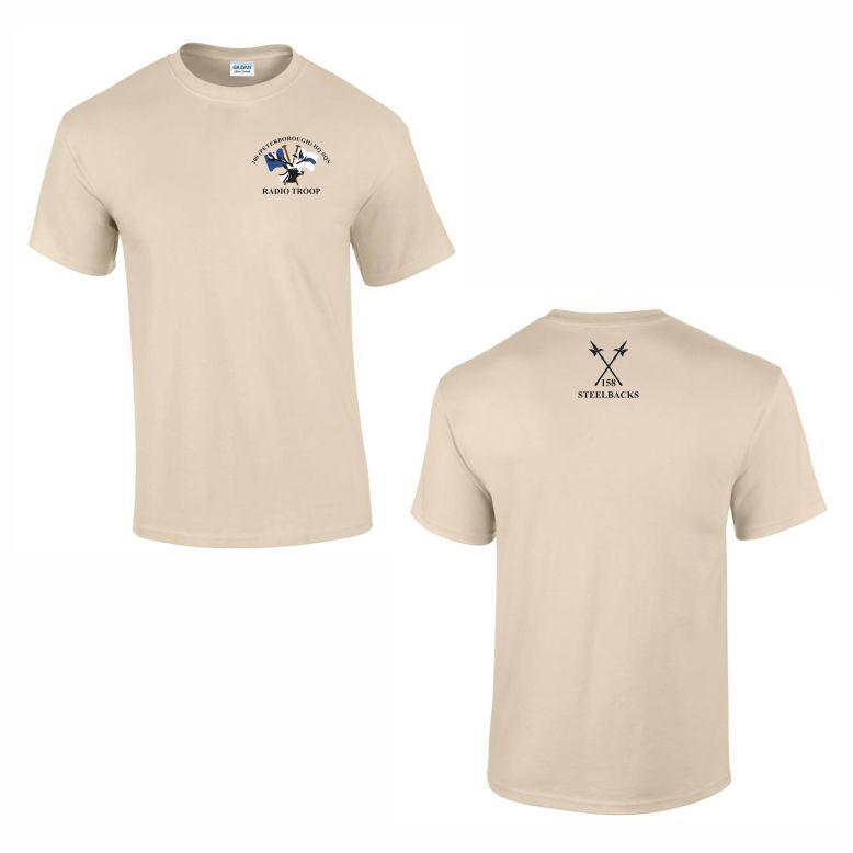 158 Regiment RLC Cotton Teeshirt - Radio Troop