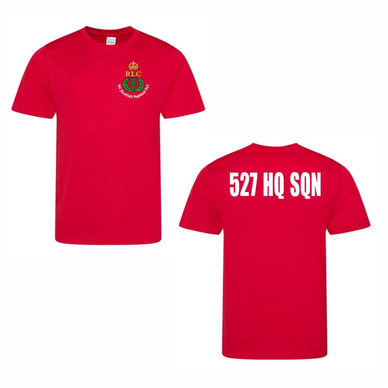 154 Regiment RLC - 527 HQ SQN - Performance Teeshirt