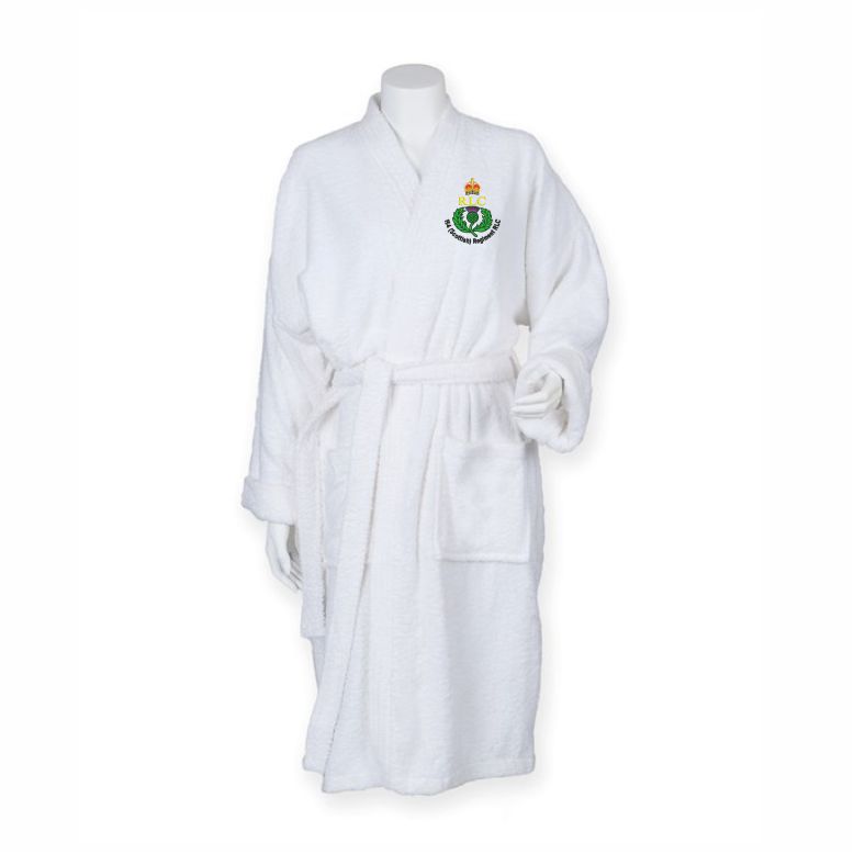 154 Regiment RLC Kimono Bathrobe