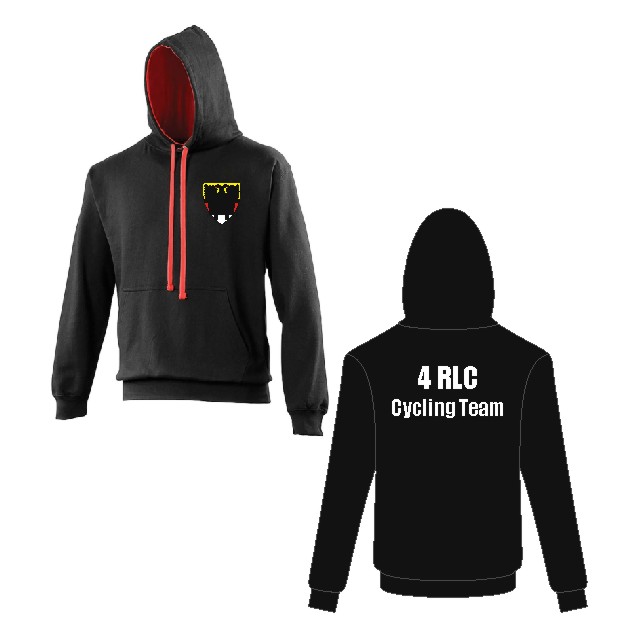 4 Regiment RLC Cycling Team Two Tone Hood