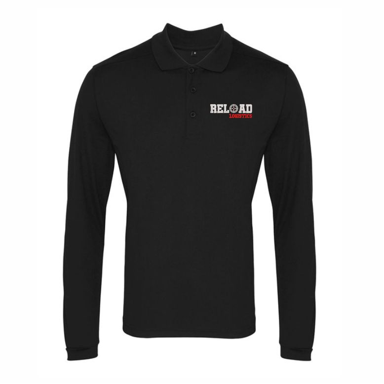 Reload Logistics Long Sleeve Poloshirt