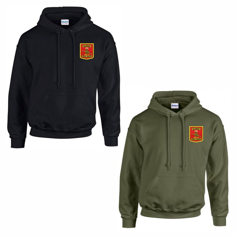 101 Regiment Royal Artillery - 203 (Elswick) Battery Hooded Sweatshirt