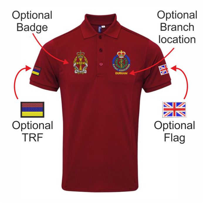 RAMC Association Poloshirt