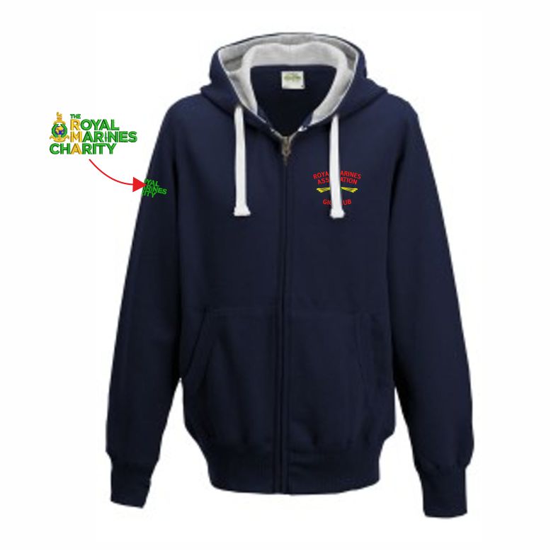 Royal Marines Association - GIG Club Chunky Full Zip Hood