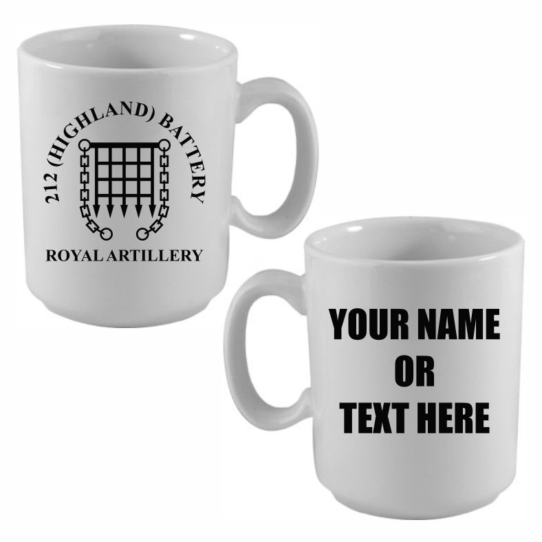 105 Regiment RA - 212 Battery Mug