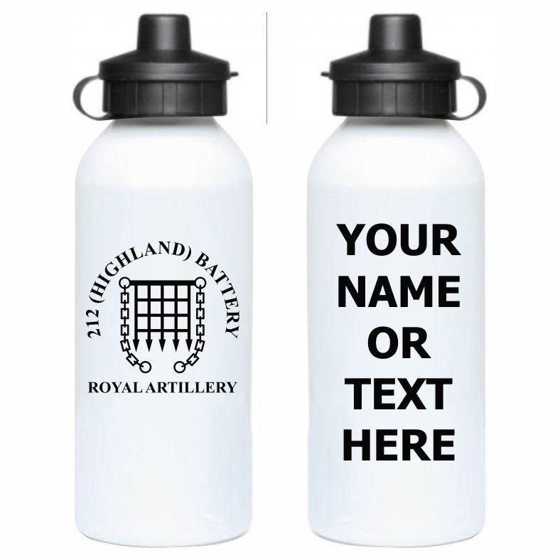 105 Regiment RA - 212 Battery Sports Bottle (600ml)