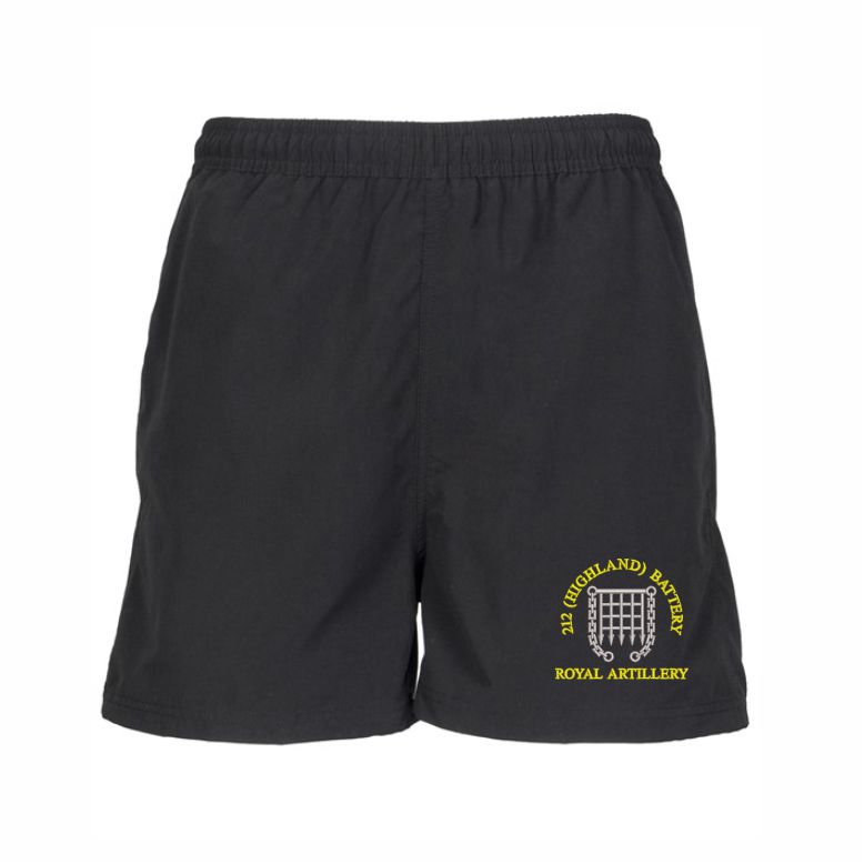 105 Regiment RA - 212 Battery Active Run Shorts