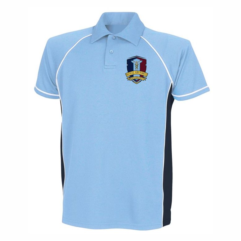 RAF Medical Services Football Club Piped Performance Poloshirt