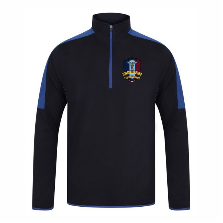 RAF Medical Services Football Club 1/4 Zip Midlayer