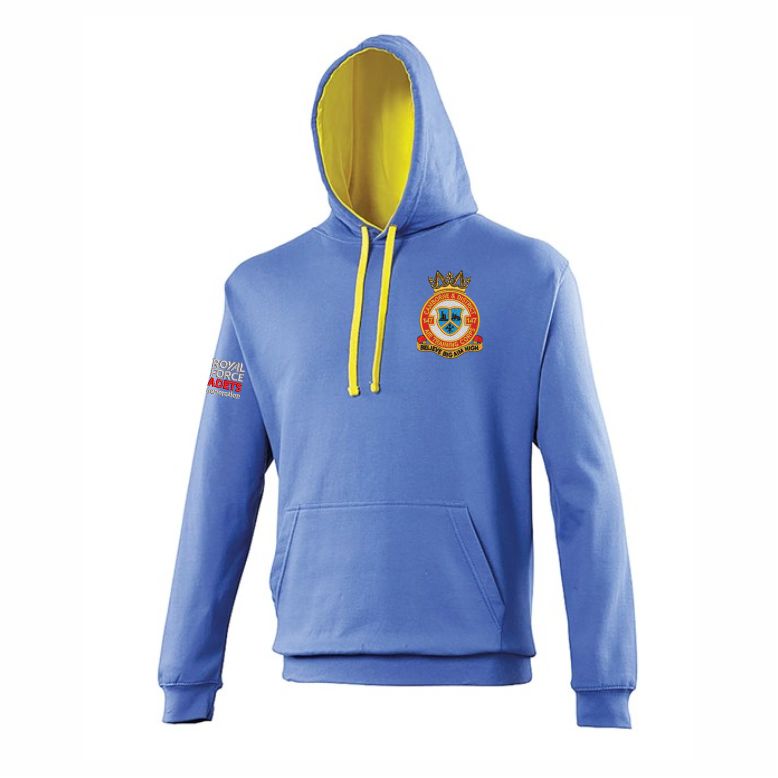 147 Squadron Two Tone Hooded Sweatshirt