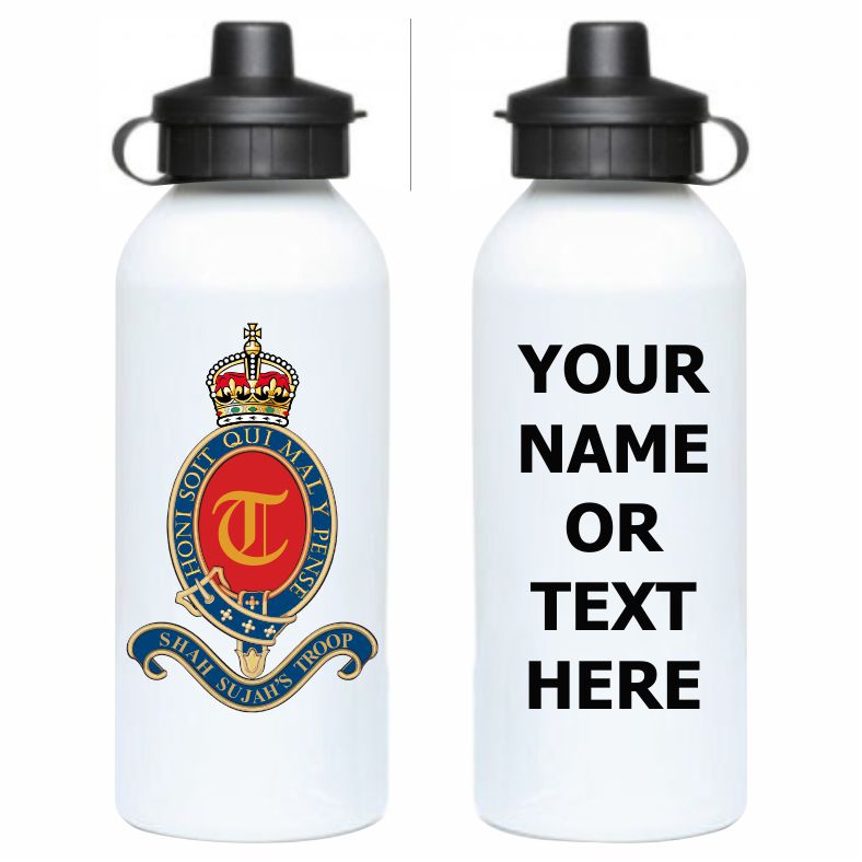 12 Regiment RA - T Battery (Shah Sujah's Troop) Sports Bottle