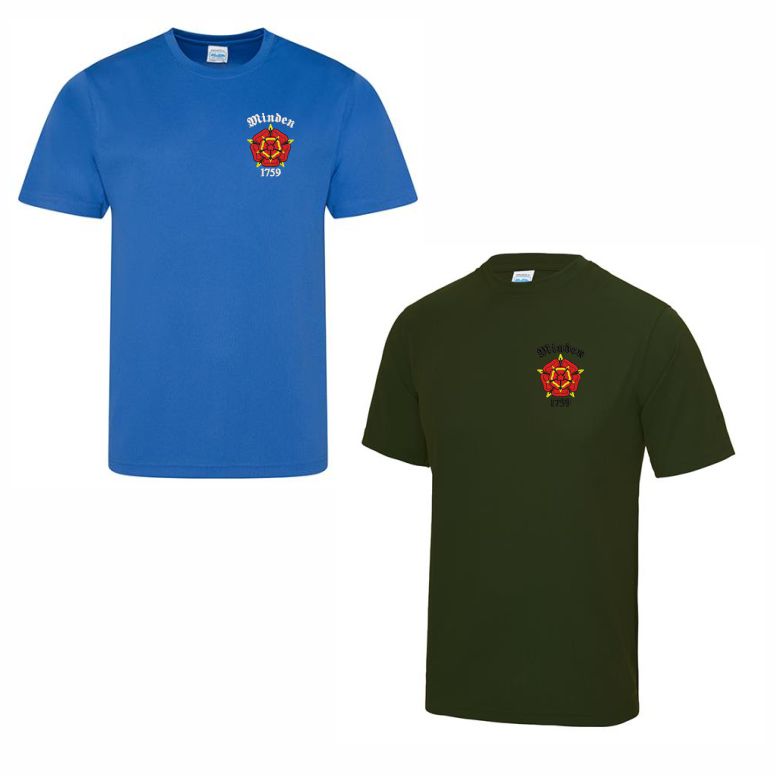 16 Regiment RA - 32 (Minden) Battery Performance Teeshirt