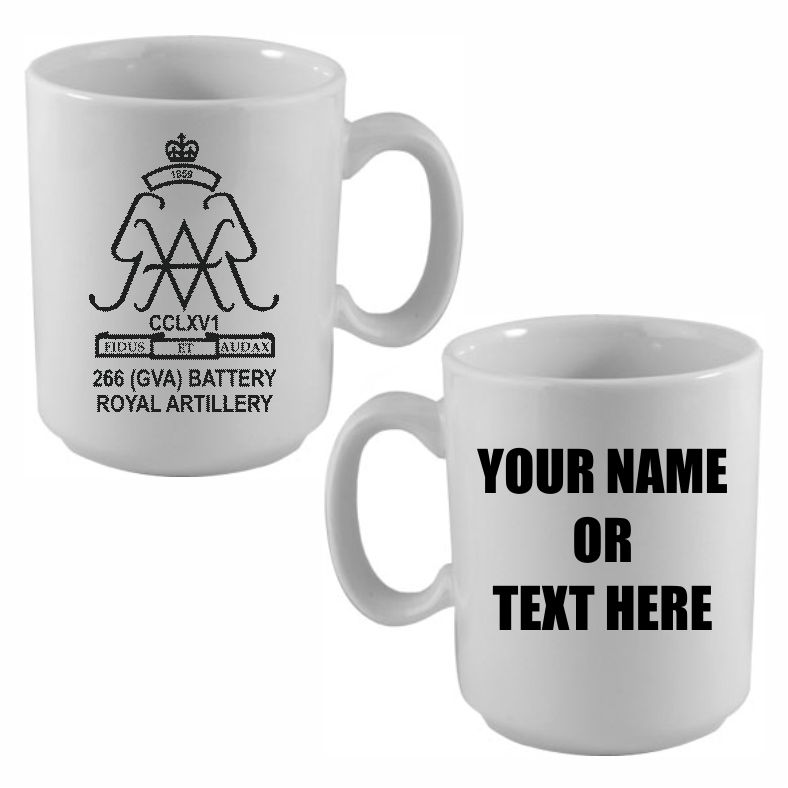 104 Regiment RA - 266 (GVA) Battery Mug