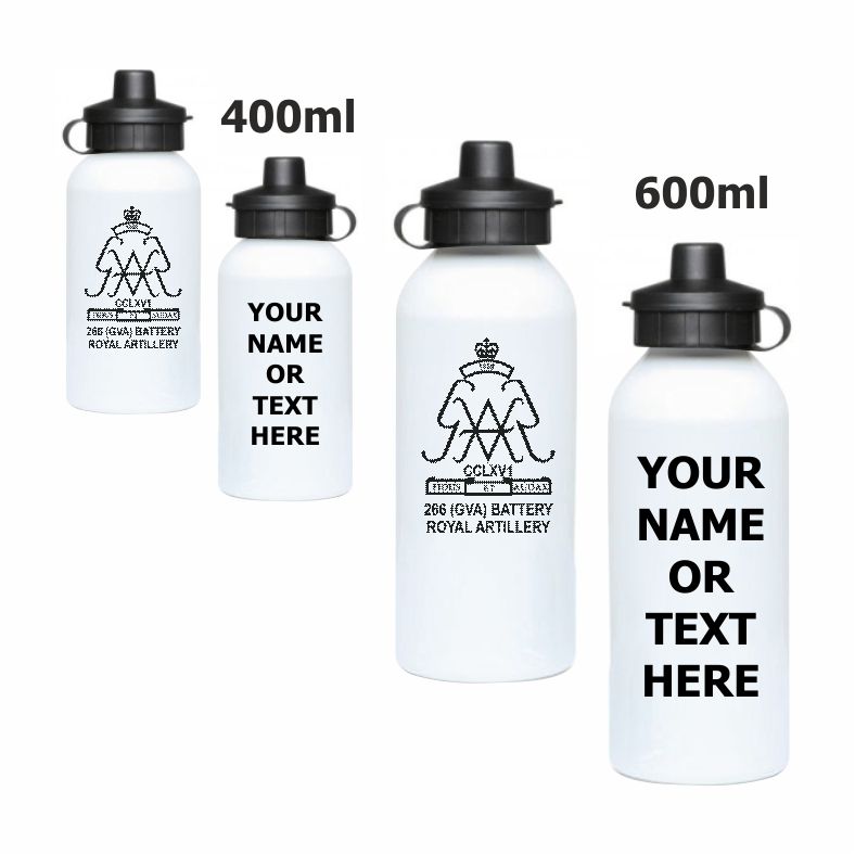 104 Regiment RA - 266 (GVA) Battery Sports Bottle