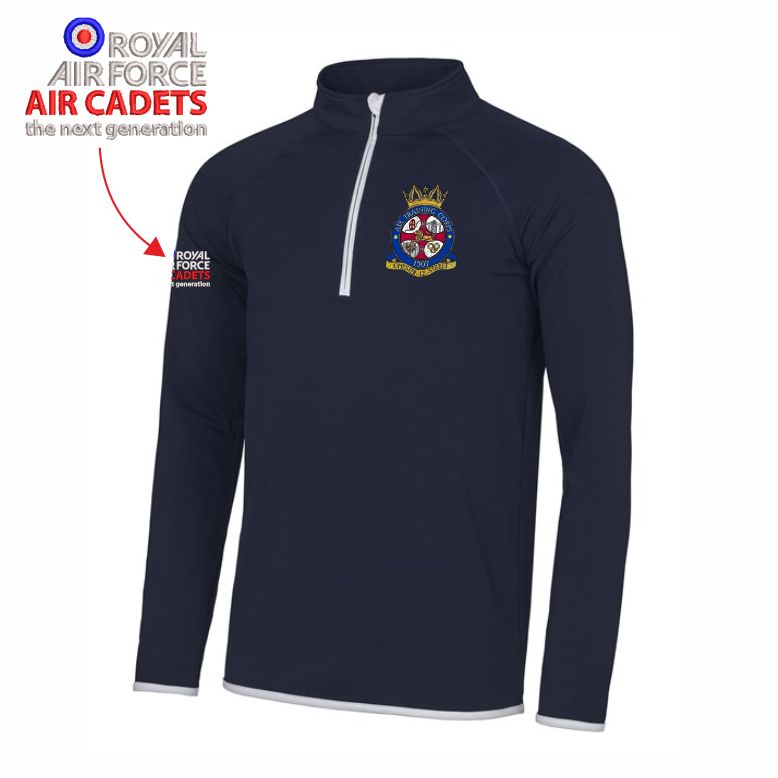 1507 (Chester le Street) Squadron RAFAC Half Zip Sweatshirt