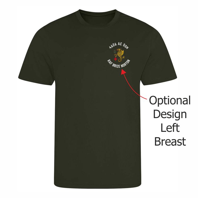 RAF Brize Norton - 4626 AE Squadron PerformanceTeeshirt