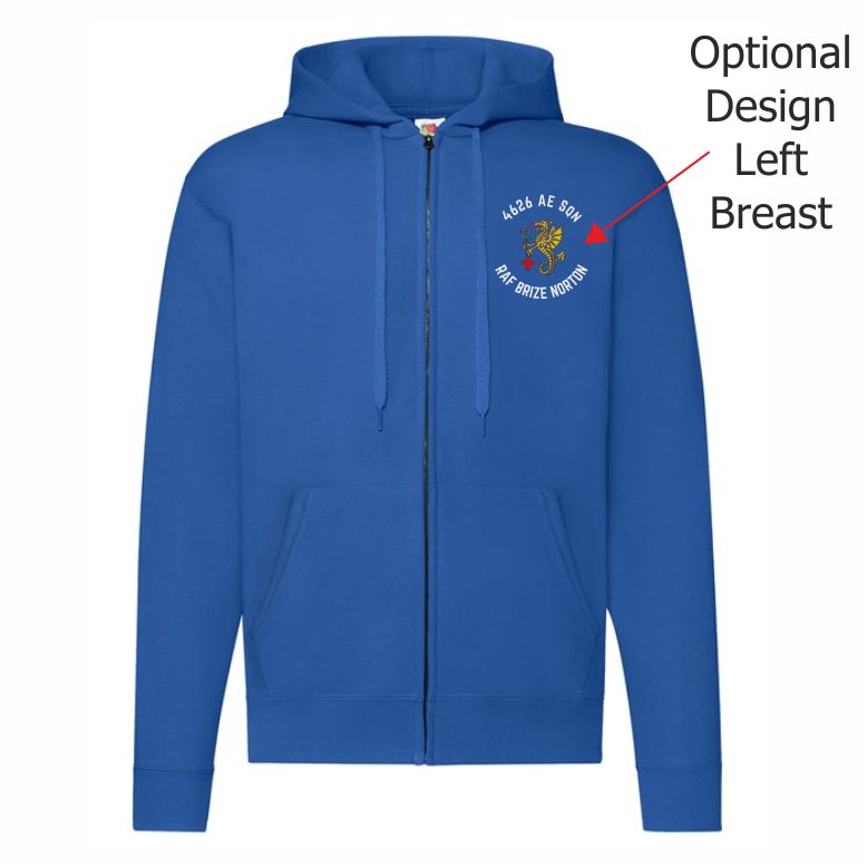 RAF Brize Norton - 4626 AE Squadron Full Zip Hood